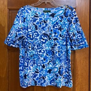 Lauren Ralph Lauren Plus Size Womens Top
Size 1X